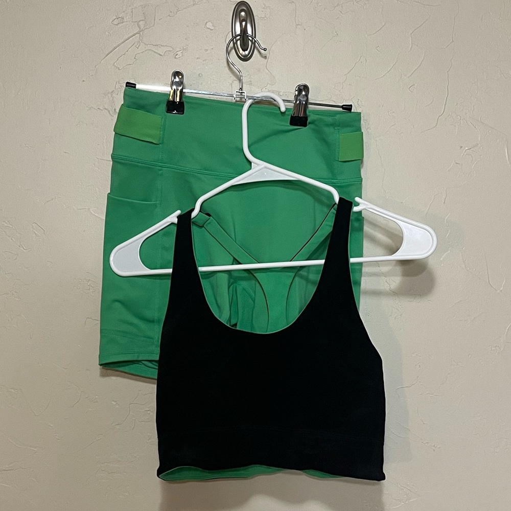 Fabletics Sports Bra/Shorts Combo